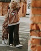bluza bez kaptura damska Bluza oversize Bulldog Ride dla dorosłych 5