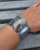 bransoletki wire wrapping Szarość - bransoletka regulowana 5