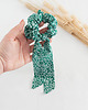 gumki do włosów Scrunchie/frotka ZIELEŃ 2