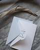 kartki, zaproszenia na chrzest Zaproszenie na chrzciny wzór Origami 4