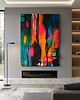 obrazy Duży obraz z reliefem  100x150cm 24h 1