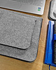 etui na laptopa POKROWIEC filcowy na laptopa czarny zamek 4