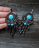 kolczyki soutache Boho kolczyki soutache 4