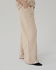 spodnie dresowe damskie Spodnie z dzianiny z szerokimi nogawkami wide leg 4
