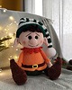 misie i maskotki Duży świąteczny elf  40 CM, Elf pluszowy 4