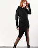 bluza z kapturem damska Bluza damska,płaszcz damski asymetryczny z kapturem 2