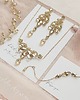 Biżuteria ślubna NASZYJNIK Perfect Glam Crystalized - Gold 1
