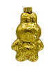 bombki Bombka choinkowa szklana ręcznie malowana: Labubu: 24k Gold 3
