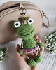 breloki Brelok żabka, Brelok do kluczy, Brelok dla dziecka, Brelok na prezent 3