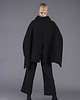 kurtki damskie Pelerin black 8