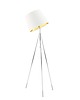 lampy podłogowe Lampa stojąca do sypialni OSLO GOLD na 3 nogach w stylu skandynawskim 2