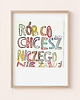 plakaty Rób co chesz Życiowy Plakat  typografia Prezent dla fana Rapu Hip Hop cytat 4