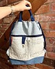 plecaki Jeansowy plecak worek JEAN 8