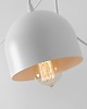 lampy wiszące Nowoczesna lampa wiszącav pająk Popo 4 biała 4