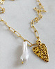 złote naszyjniki Naszyjnik Heart Chain 2