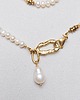 złote naszyjniki Naszyjnik Perły  i Złoto 1