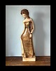 figurki i rzeźby Rzeźba ceramiczna - Figura w sukni 6