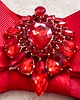 broszki Brosza  czerwona  LOVE.  New collection 7