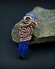 broszki Lapis lazuli broszka wire wrapping 1
