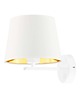 kinkiety Elegancka kinkiet do sypialni w stylu urban jungle PUNA GOLD 1