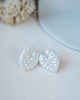 kolczyki ceramiczne Kolczyki porcelanowe LEAF 1
