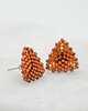 kolczyki - inne Triangles orange 3