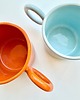 kubki Zestaw 2 kubków Orange i Baby blue/300ml/ z serii Good Vibes CLLCTV 5
