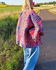 kurtki damskie Żakardowe kimono 6