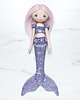 lalki Poofy Cat Fairies - Lalka fioletowa syrenka 1