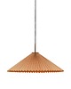 lampy wiszące Plisowana lampa wisząca Dora 60 cm 4