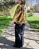 marynarki damskie Kimono wełna bawełna na plecach oko z frędzlami. 2
