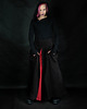 spódnice maxi Spódnica HAKAMA czarn czerwona 5