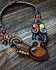 kolie Autumn - naszyjnik soutache 3