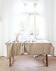 obrusy i serwetki Lniany obrus z listwą  RUSTIC 1
