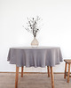 obrusy i serwetki Obrus okrągły medium linen TRUE GRAY 2