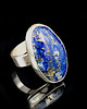 pierścionki srebrne Pierścionek Lapis lazuli 2