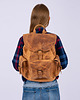 plecaki Camelowy Plecak Skórzany Damski Vintage Belveder BT33 9