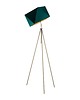 lampy podłogowe Trójnożna lampa stojąca do czytania w salonie HAVANA GOLD 7