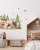 naklejki ścienne do pokoju dziecka Naklejka ścienna Leśne Zwierzątka  70 x 100 cm 2