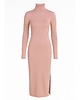 sukienki midi damskie Sukienka pudrowy róż YY300059 3