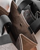 torby na zakupy Lunch bag - Torba na lunch - wegańska skóra - brązowa 4