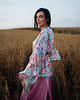 bluzki kimonowe damskie Kimono Blossom SHORT 2