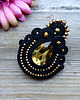 broszki Elegancka broszka soutache 1
