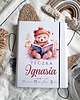 Chrzest - inne ZESTAW MIŚ Z KSIĄŻKĄ personalizowany, prezent na Chrzest, roczek, narodziny 8
