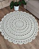 dywany Dywan ze sznurka bawełnianego szydełkowy 120cm 4