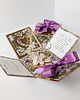 kartki scrapbooking Pamiątka ślubu, exploding box, kartka 2