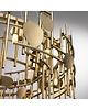 lampy wiszące Lampa Wisząca Lampa ze Stali Nierdzewnej De Oro 60 cm 3