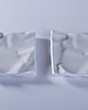 talerze, miski Tacki porcelanowe Pogięte mini 1
