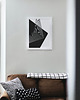 plakaty Czarno-biały plakat do salonu, minimalistyczny, nowoczesny, abstrakcyjny. 5