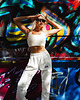 spodnie dresowe damskie Spodnie Urban Off White 2